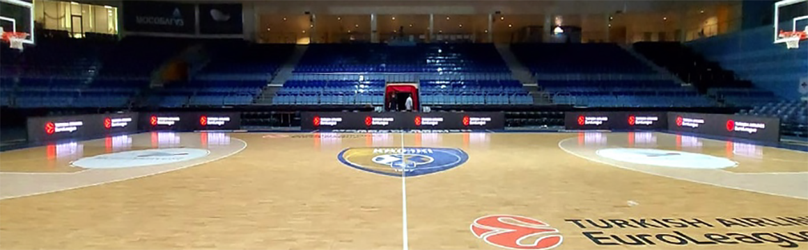 Производство, поставка и монтаж Светодиодного спортивного периметра для БК «Химки», соответствующего Техническому регламенту Евролиги